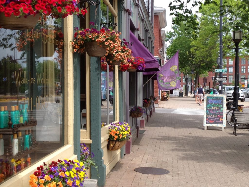 Brunswick Downtown Maine Ouellet Construction